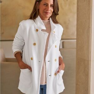 FRANK AND EILEEN BELFAST SWEATSHIRT PEACOAT SZ X-LARGE